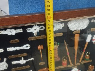 Cuadro Nudos Marineros Madera