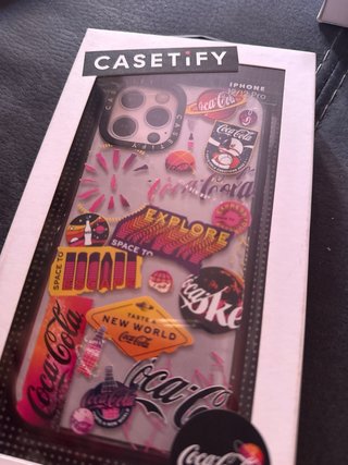 Funda Casetify iPhone 12 / 12 Pro Coca-Cola