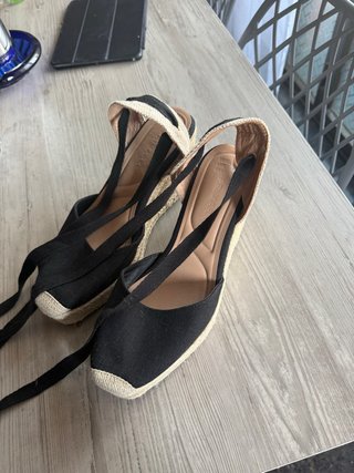 Alpargatas esparto Negras Talla 41/42