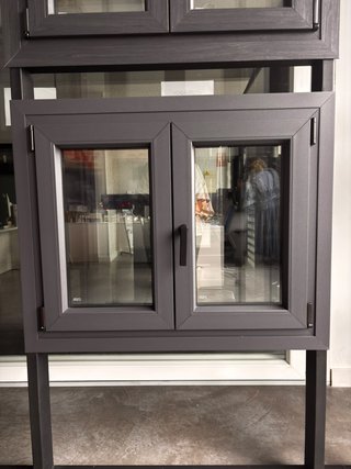 Ventana de PVC Gris Antracita