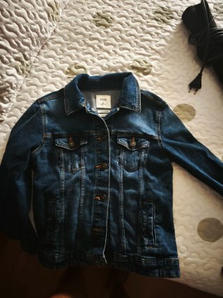 Chaqueta Vaquera Springfield Azul Talla XS
