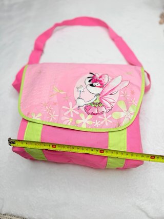 Bolso infantil Diddlina rosa y verde