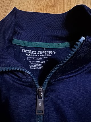 Felpa Polo Sport Ralph Lauren USA con cerniera