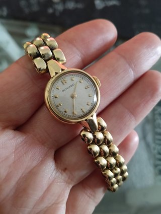 Reloj de pulsera Movado oro 14 kilates mujer