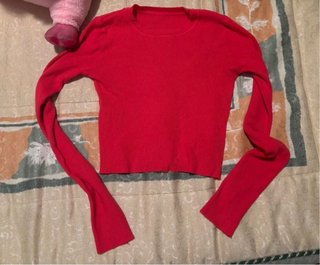 Jersey fino rojo
