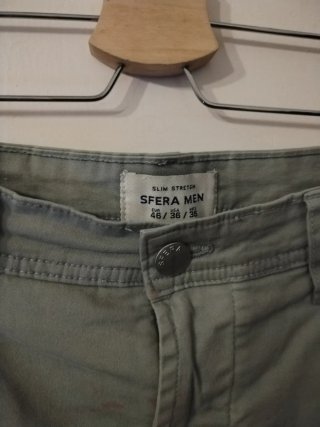 Pantalón Chino Verde
