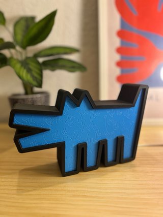 Lámpara LED Perro Keith Haring