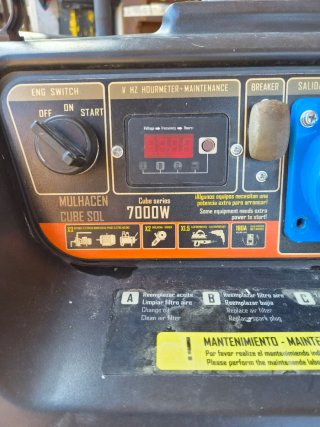 Generador Eléctrico 7000W para placas solares