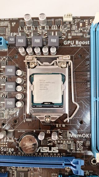 Placa Base Asus P8H77-M LE + Procesador i5 3470