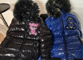 Chaqueta Jorge V con capucha y oso