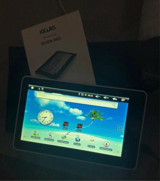 Tablet Kiwie Seven-Pad 7 Manuale d'uso incluso