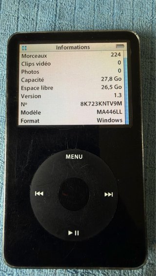 iPod Video 5.5 Generación 30GB Negro