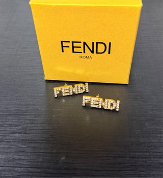 Pendientes Fendi con Brillantes