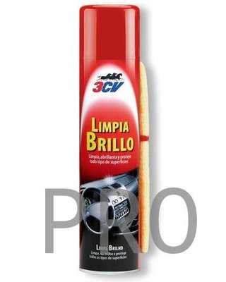 Limpia brillo interiores más gamuza