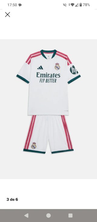 Equipación Real Madrid Mbappé