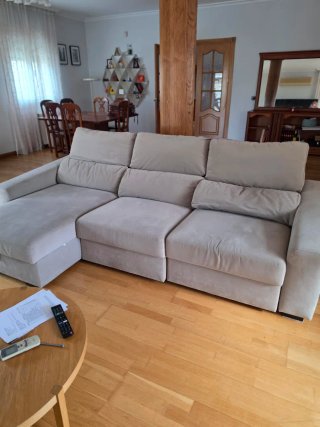 Sofá con Chaise Longue 3 Plazas