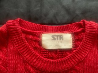 Jersey Rojo Stradivarius