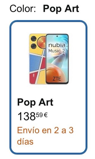 ZTE Nubia Music 2 128GB