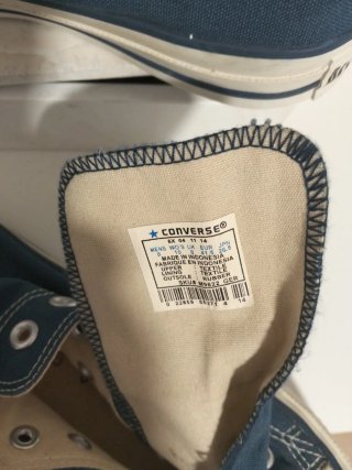 Converse All Star Azul nueva Marino y granate