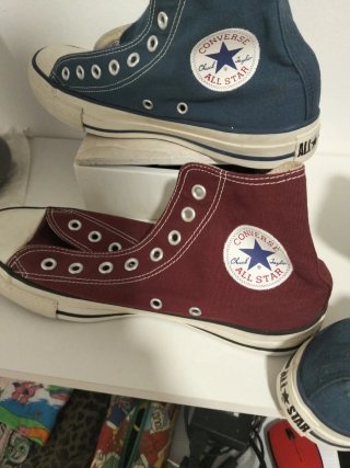 Converse All Star Azul nueva Marino y granate