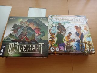 Juegos de mesa Covenant y Trismegistus