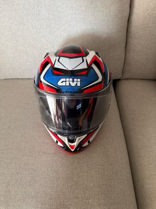Casco Moto Givi Rojo