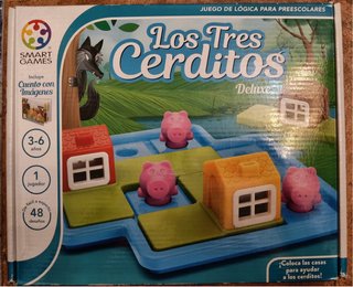 Juego Los Tres Cerditos Deluxe Smart Games