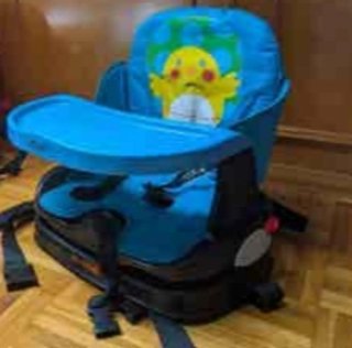 Trona portátil para bebes.