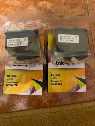 2 Tintas HP HI-344 Color C9363EE