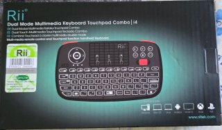 Tastiera multimediale Rii i4 Touchpad Combo