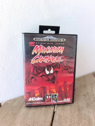 Maximum Carnage Sega Mega Drive Spiderman Venom