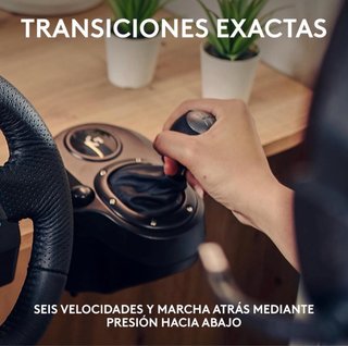 Volante Logitech G920+Palanca de Cambio y asiento