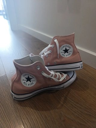 Zapatillas Converse Altas Rosa