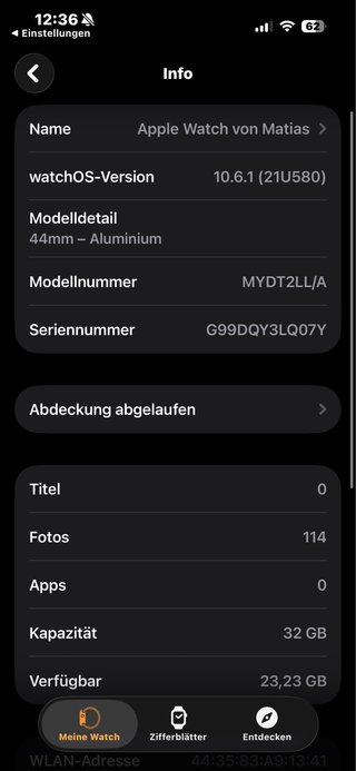 Apple Watch SE Azul Marino 44mm