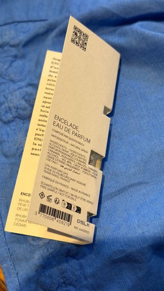 Encélade Eau de Parfum 2,5ml