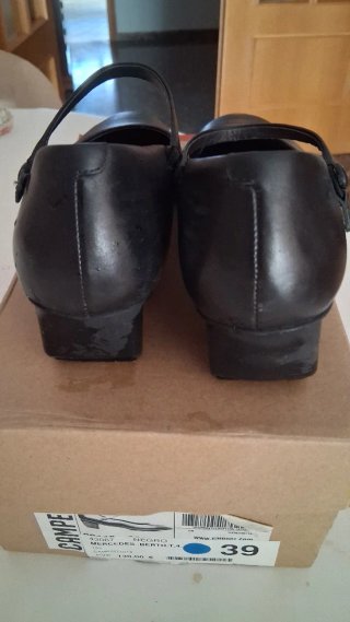 Merceditas Camper Negras Talla 39