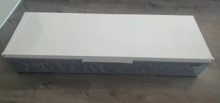 Tavolo da trucco in legno massello laccato