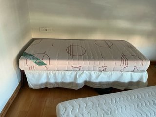 Colchón Individual Pardo Látex 90x190cm