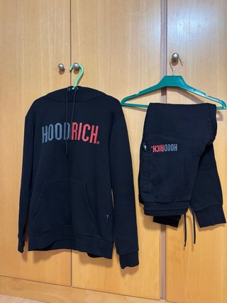 Chándal Hoodrich Negro