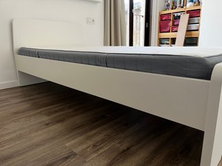 Cama IKEA ASKVOLL (90x200) + Colchón opcional
