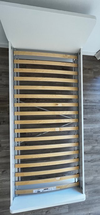 Cama IKEA ASKVOLL (90x200) + Colchón opcional