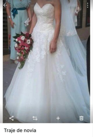 Vestido de novia blanco