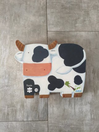 Puzzle Infantil Djeco Vaca
