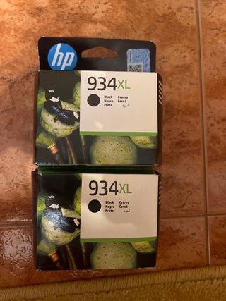 2x Cartuchos Tinta HP 934XL Negro Original