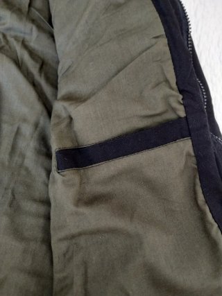 Chaqueta Militar 77City Negra Talla XXL