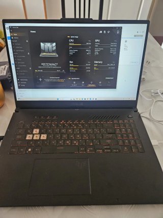 ASUS TUF Gaming F17 i7 RTX 3070 64GB RAM 3TB