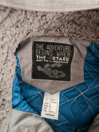 Abrigo Quechua gris montaña mujer Talla L