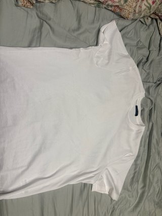 Camiseta Blanca Massimo Dutti