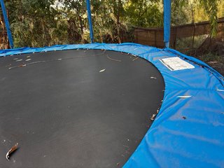 Cama Elástica con Red de Seguridad