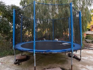 Cama Elástica con Red de Seguridad